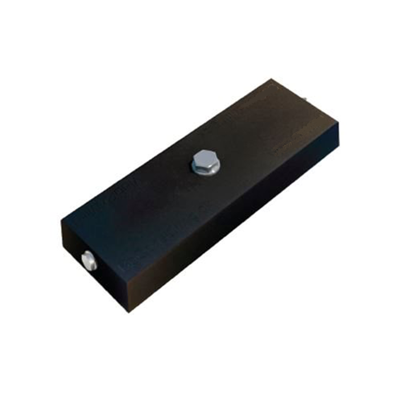 Rubber molded magnet, square, M8, H=21mm , F=3400N