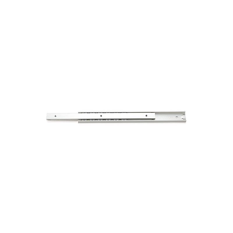 Drawer Slide, aluminium, extension lenght  =96 mm and load capacity of 5 kg