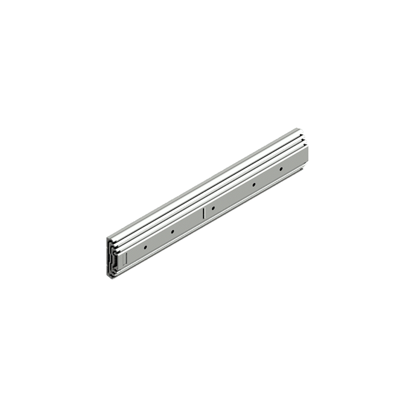 Drawer Slide, steel, extension lenght  =1125 mm and load capacity of 43 kg