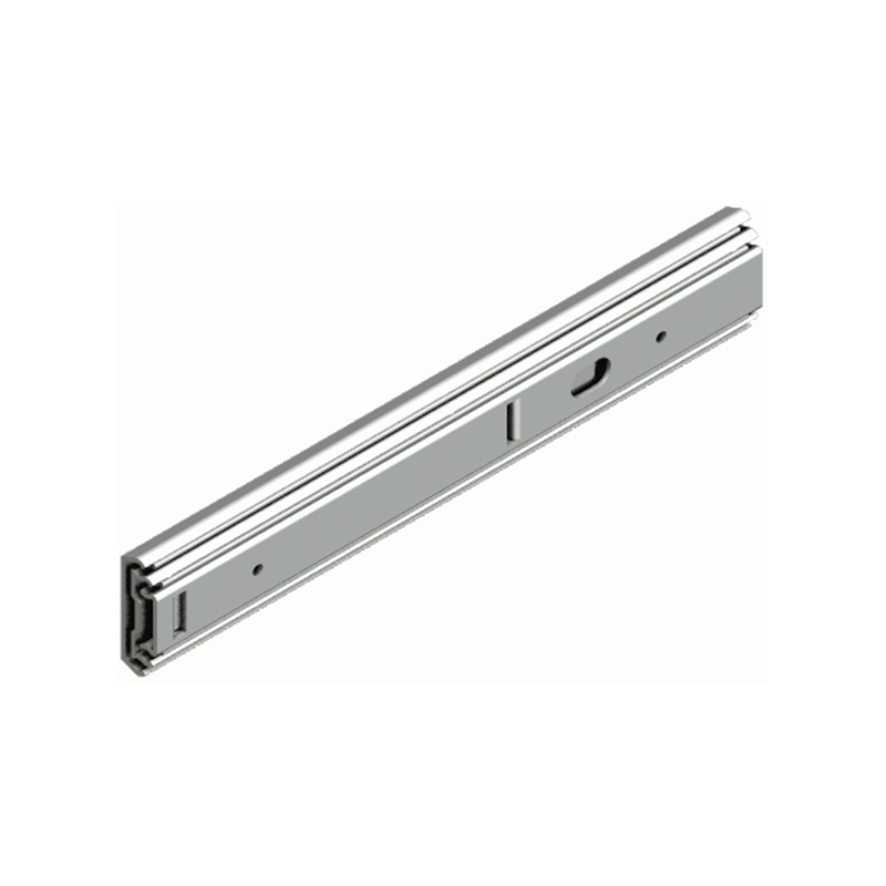 Drawer Slide, acid proof stainless steel, extension lenght  =965 mm and load capacity of 35 kg