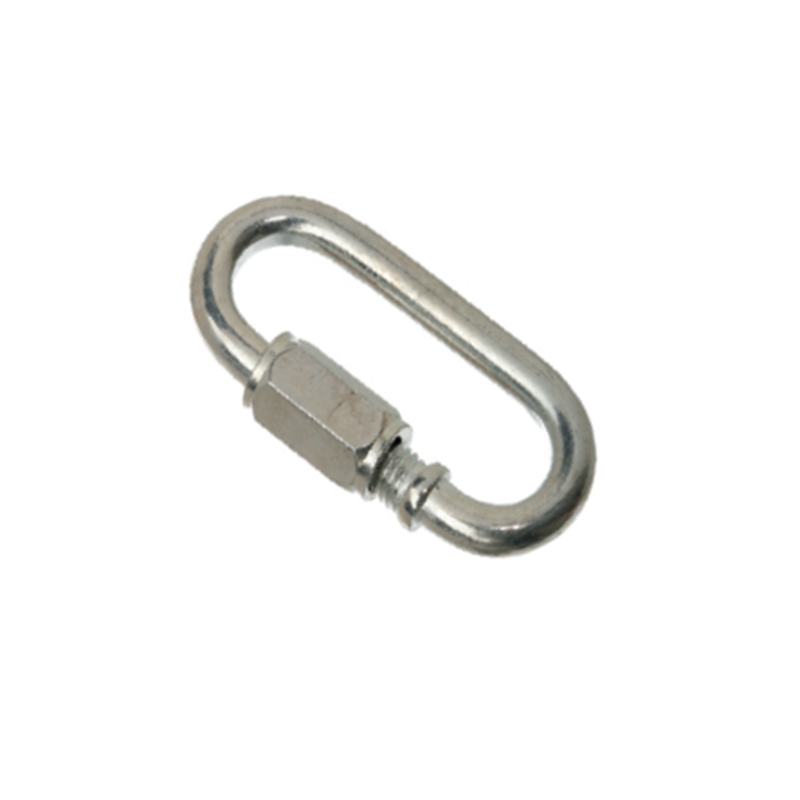 Quick link, acid proof stainless steel, wire diameter=6mm, L=57mm, B=26mm