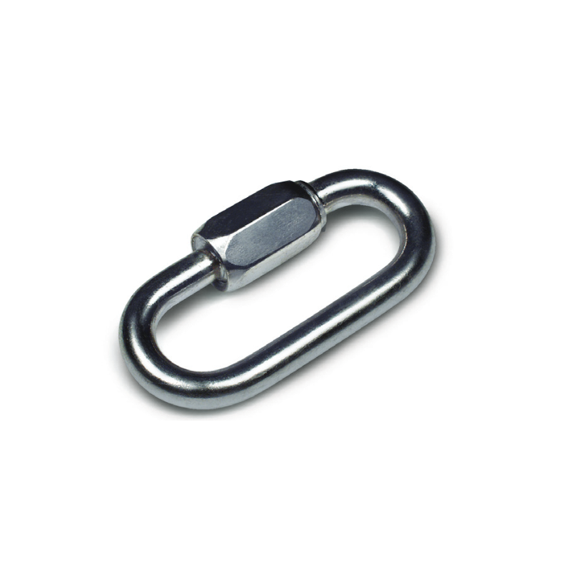 Quick link, acid proof stainless steel, wire diameter=5mm, L=48mm, B=23mm