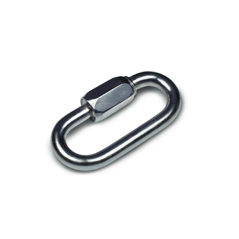 Quick link, acid proof stainless steel, wire diameter=6mm, L=57mm, B=26mm