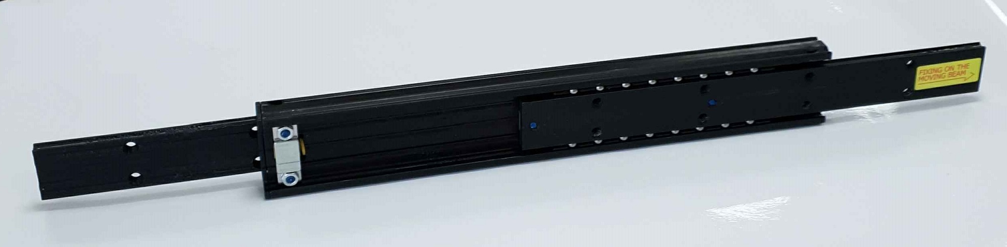 Drawer Slide, steel, extension length =2000 mm and load capacity of 225 kg