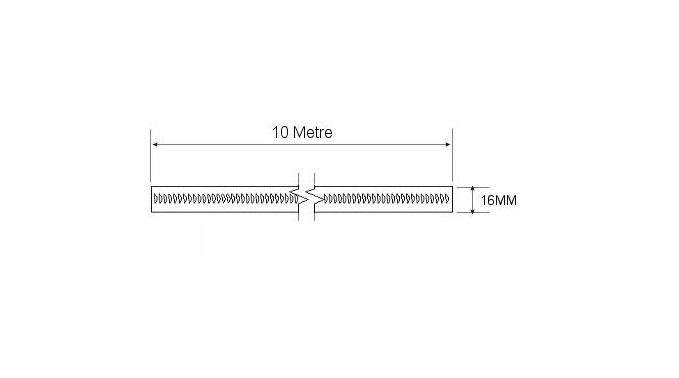 Hose clamp - self assembly, steel strip, stainless steel, B= 16mm