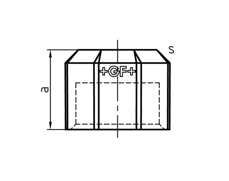 Screw plug, hexagonal, steel, width=26, ½ inches thread